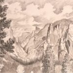 Charcoal Mountain Art